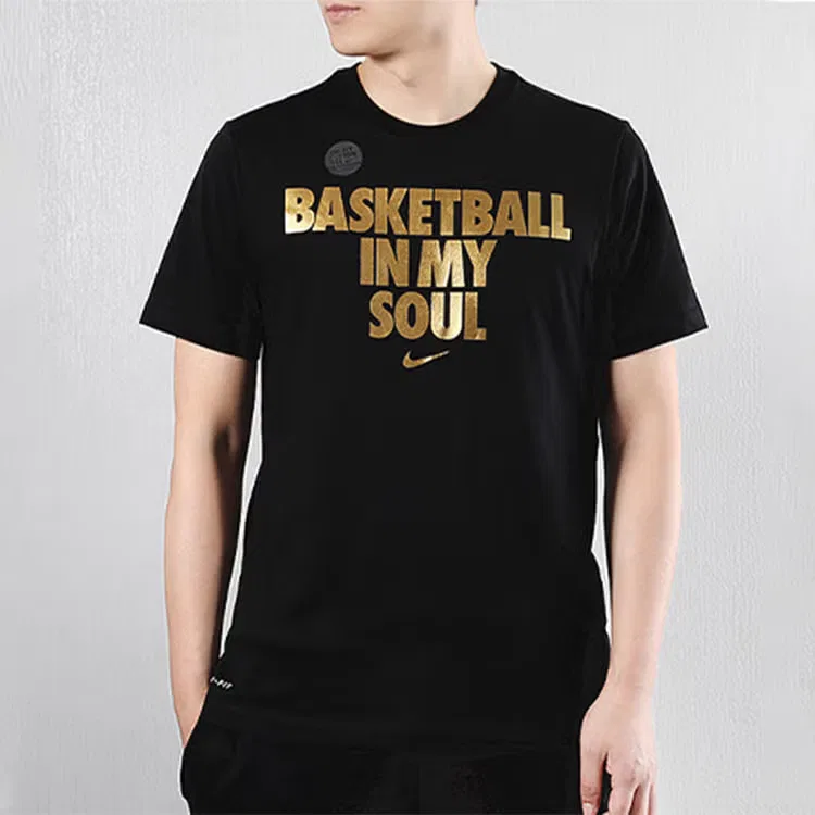 Футболка с принтом Sportswear Alphabet Nike, черный — фото 2