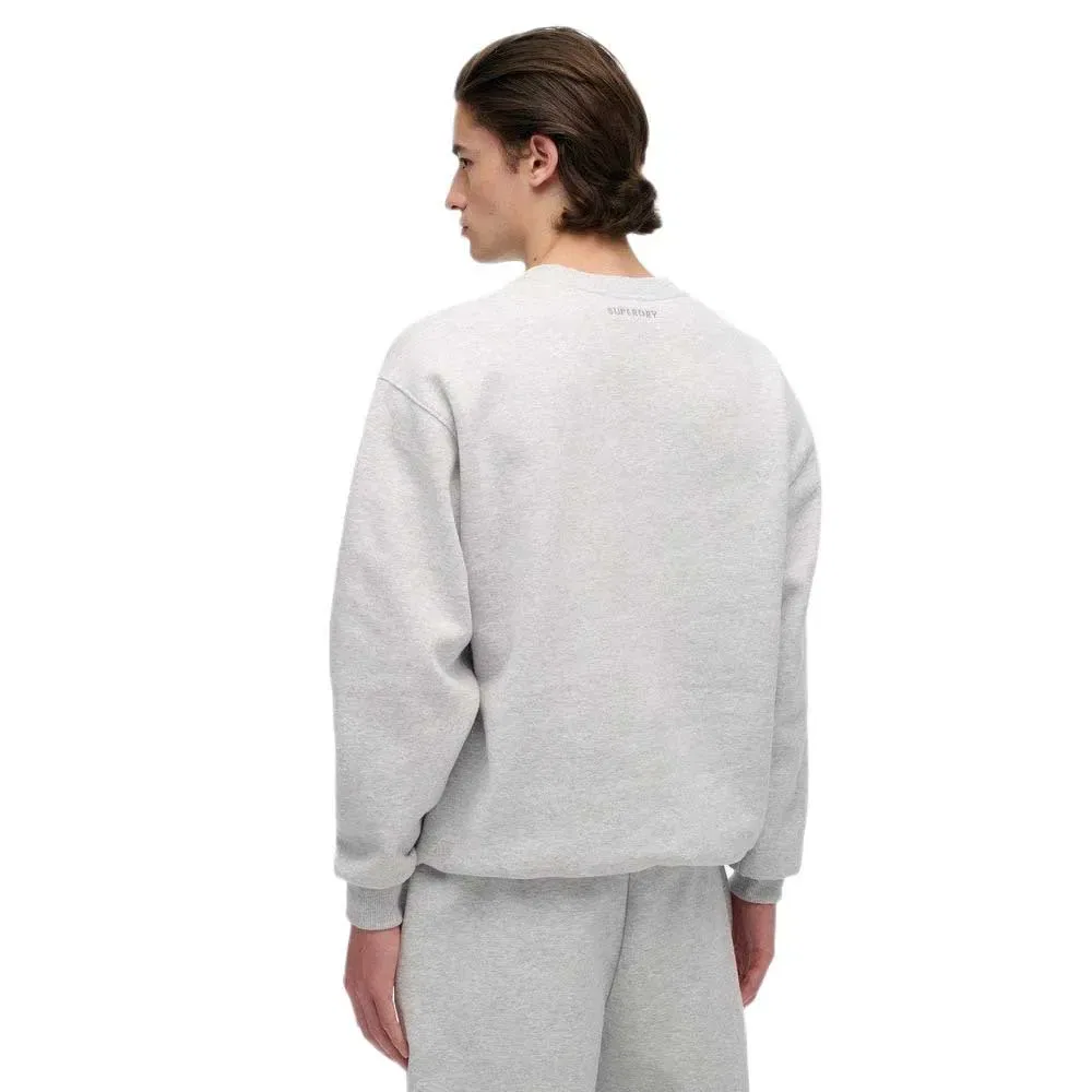 Мужской свитшот оверсайз Blank Oversized Superdry, Grey — фото 2