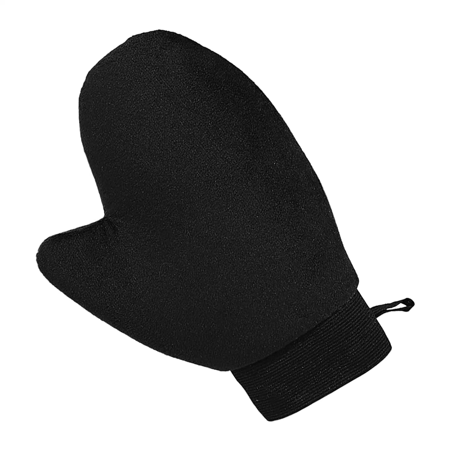 Бархатная перчатка для автозагара Poupangke, 1 шт, Black