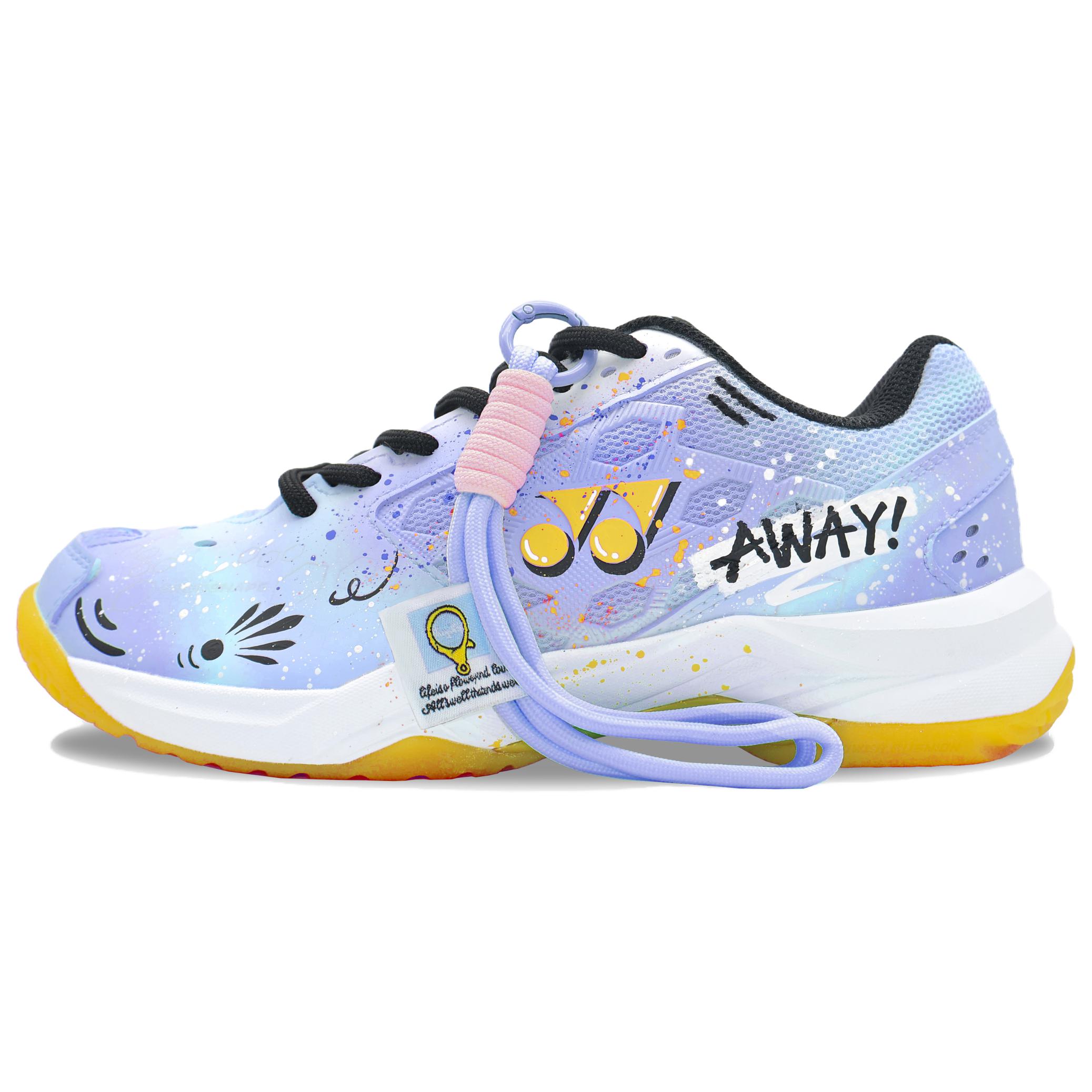 

Power Cushion амортизация низкие кроссовки для бадминтона Unisex YONEX, Aurora фиолетовый