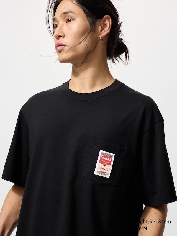 

Футболка UT NY Pop Art (Andy Warhol) Uniqlo, 09 black, Черный, Футболка UT NY Pop Art (Andy Warhol) Uniqlo, 09 black