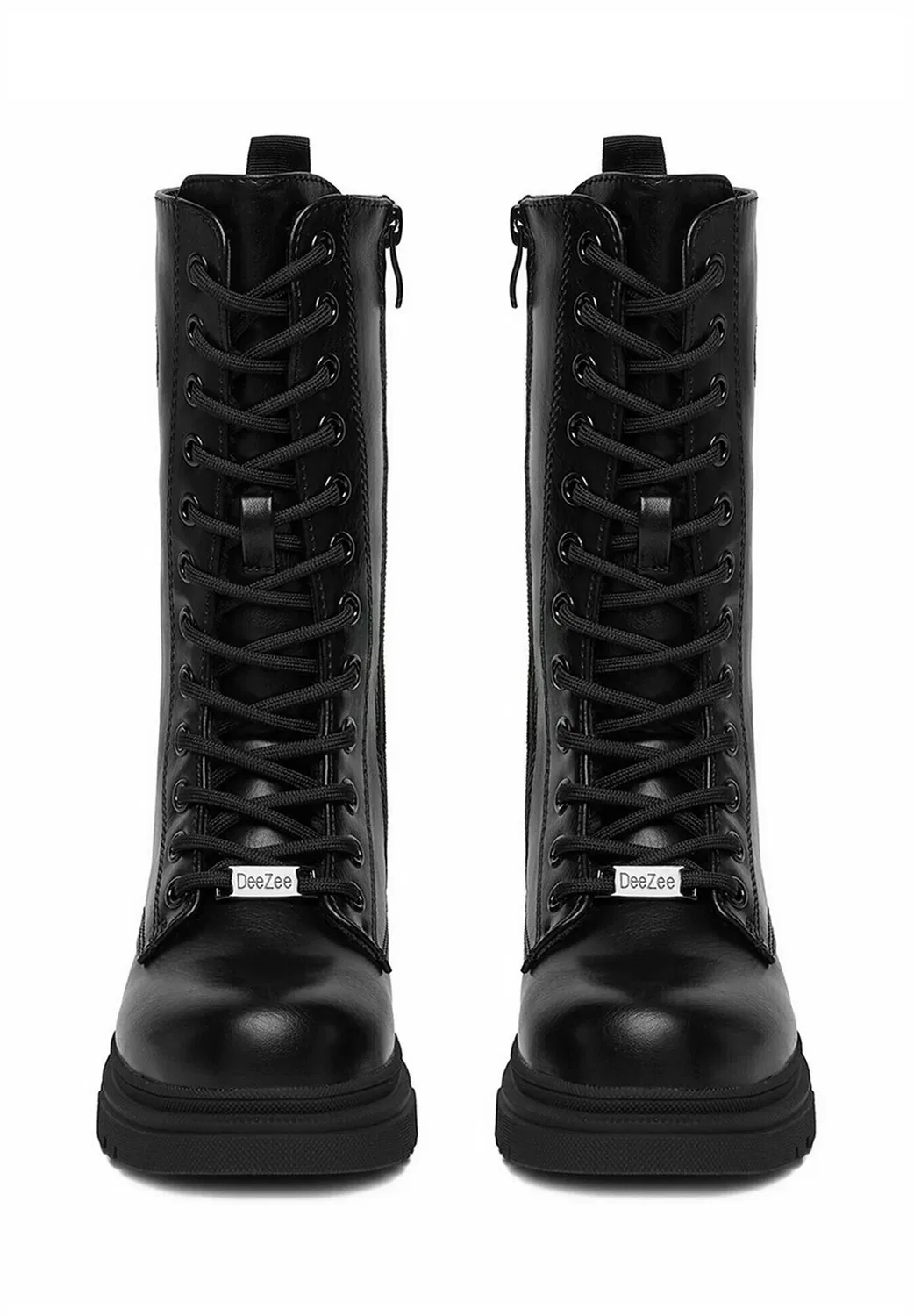 Boots girl ceo-cs6171-05 - ботинки на шнуровке Deezee, Black — фото 4