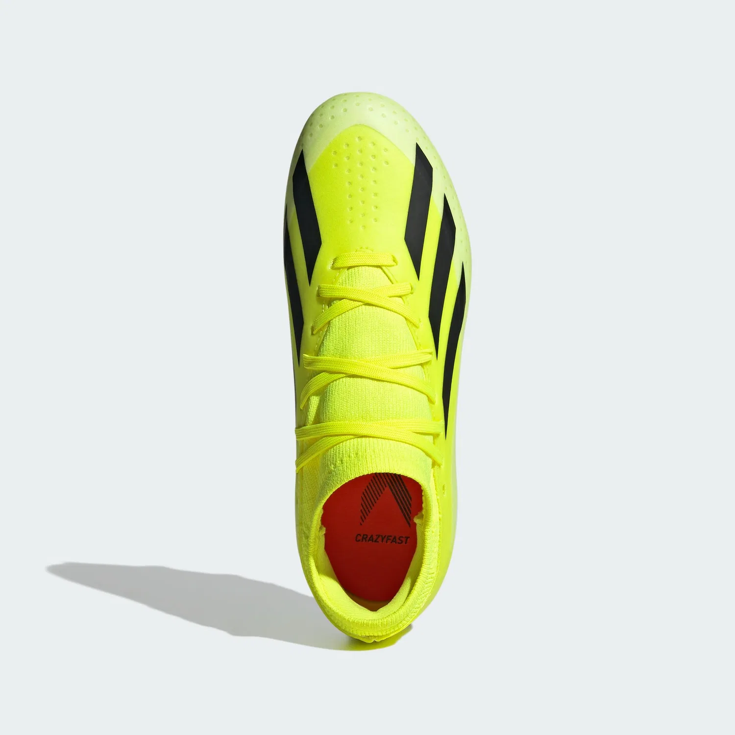Детские бутсы для мальчиков X Crazyfast League Multi-ground Boots Adidas, Solar Yellow Core Black Cloud White — фото 3