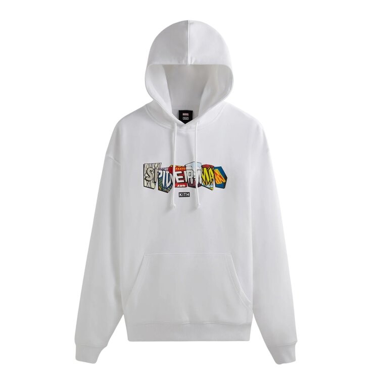 

Худи Kith For Spider-Man Comic Covers Hoodie 'White', белый