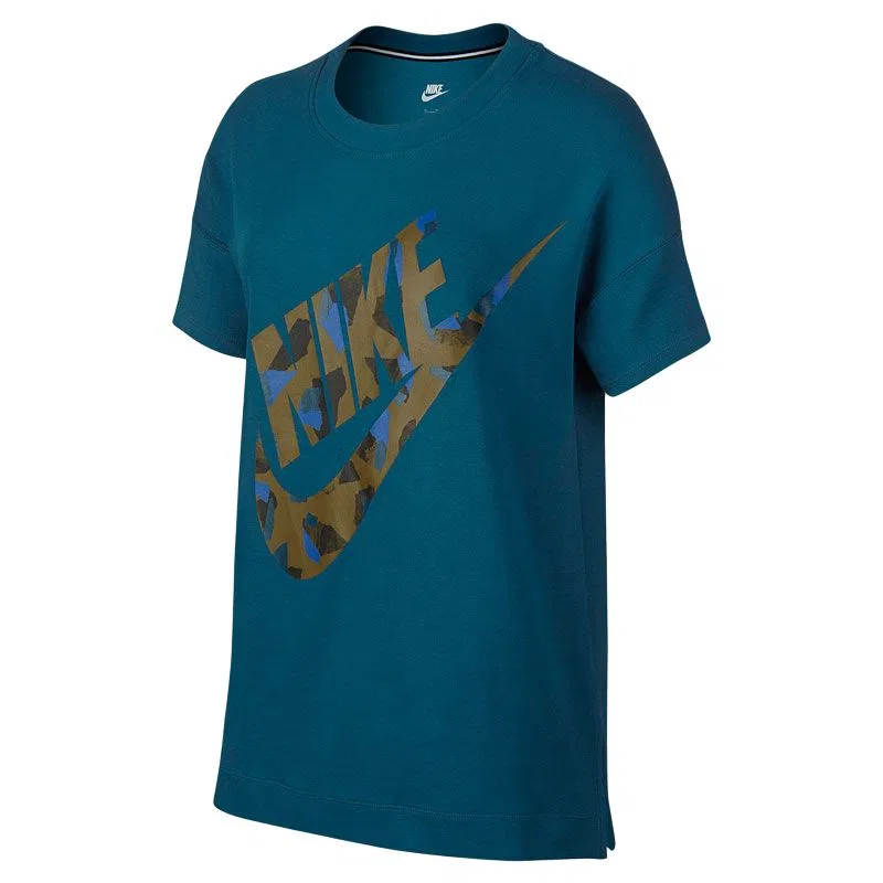 Женская футболка с круглым вырезом Nike, Blue