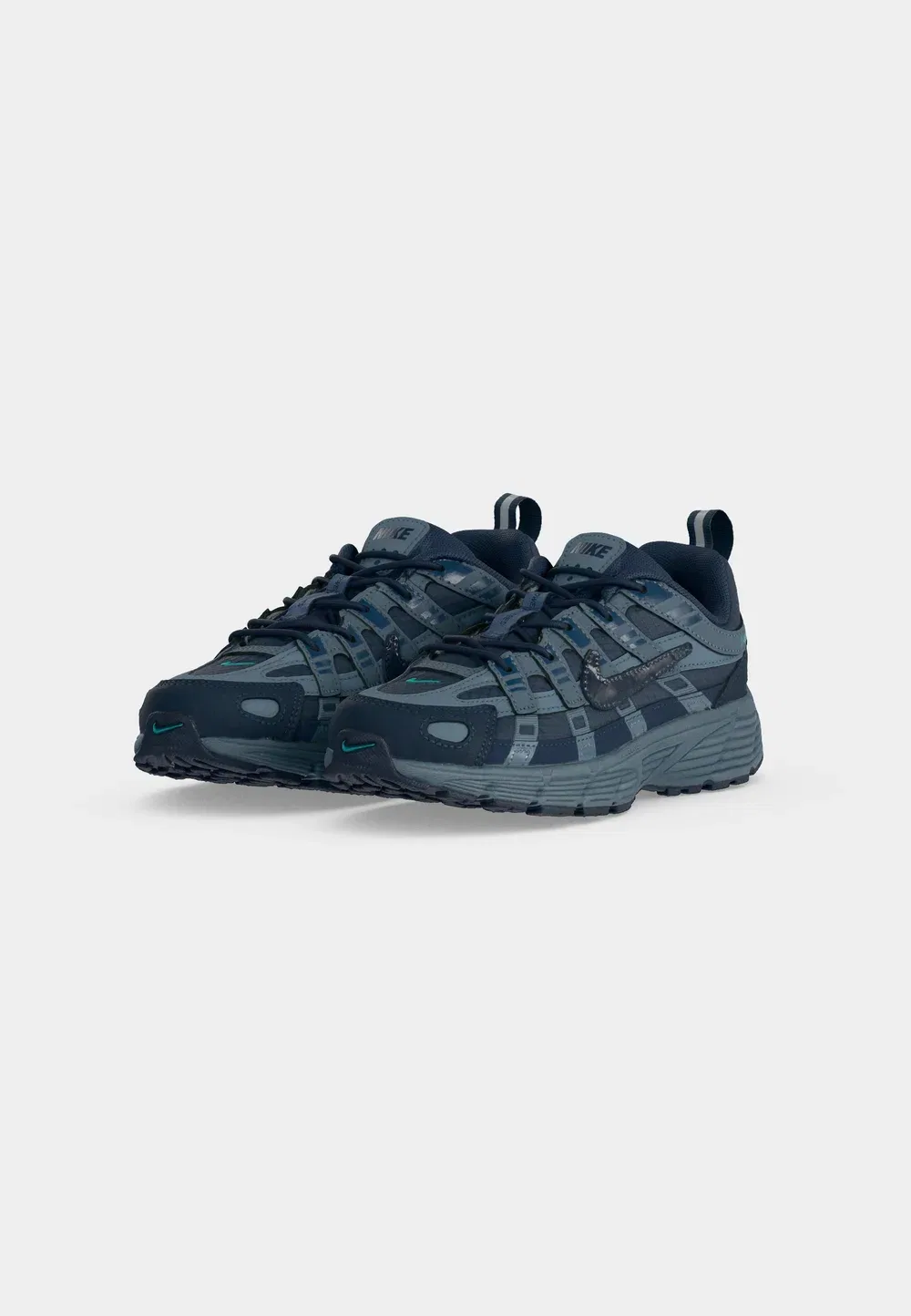 Кроссовки унисекс P 6000 Nike Sportswear, Thunder Blue/Blue Eclipse/Blue Graphite/Clear Jade/Diffused Blue — фото 3