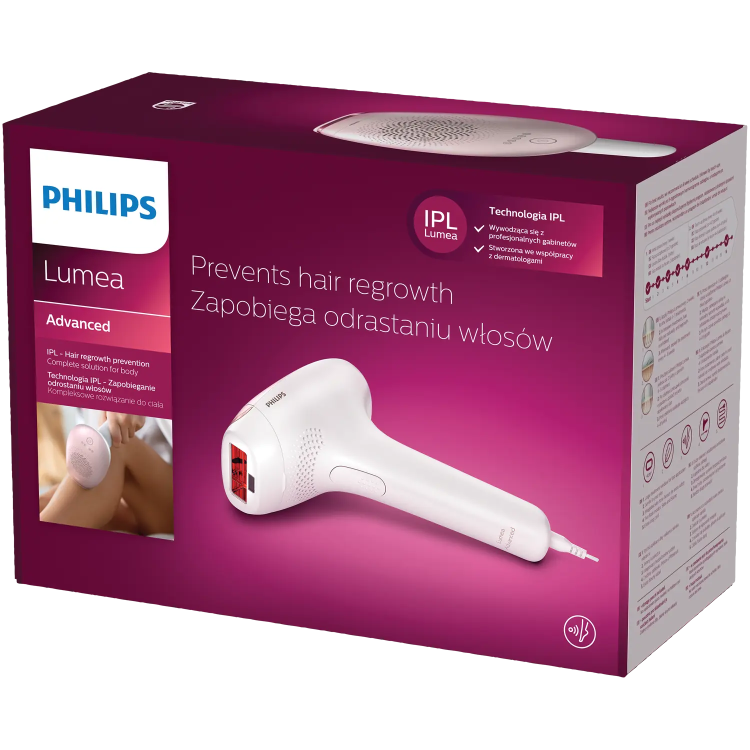 Philips Lumea Advanced IPL SC1994/00 лазерный эпилятор, 1 упаковка — фото 3