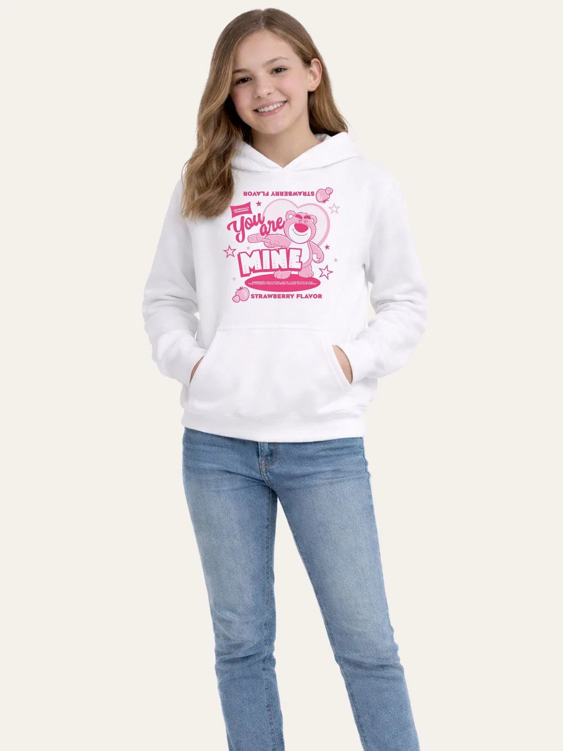 Худи с принтом, Toy Story Brand Threads, белый