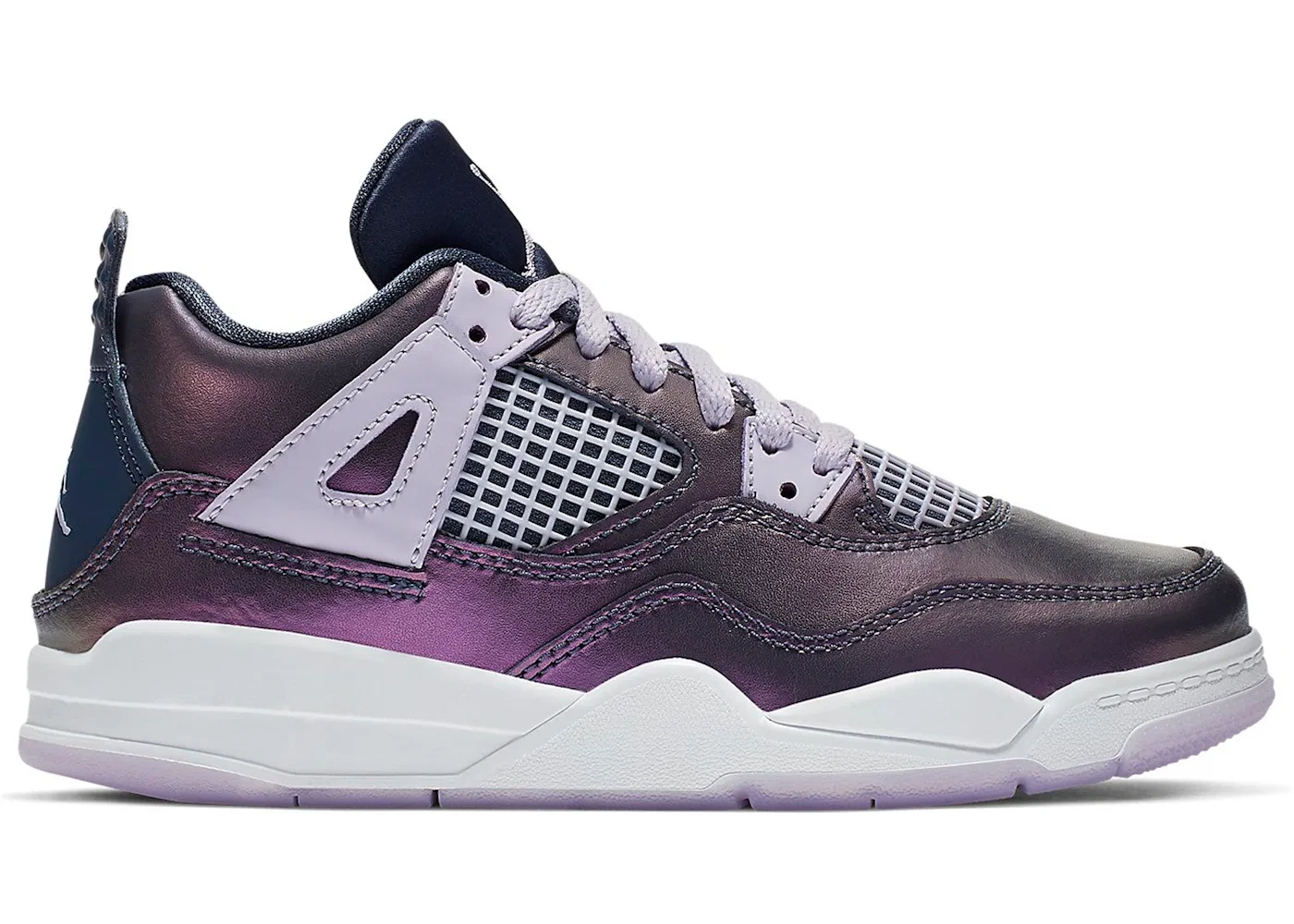 Детские кроссовки Lifestyle Jordan 4 Retro, Monsoon Blue/Armory Blue-Melon Tint-White