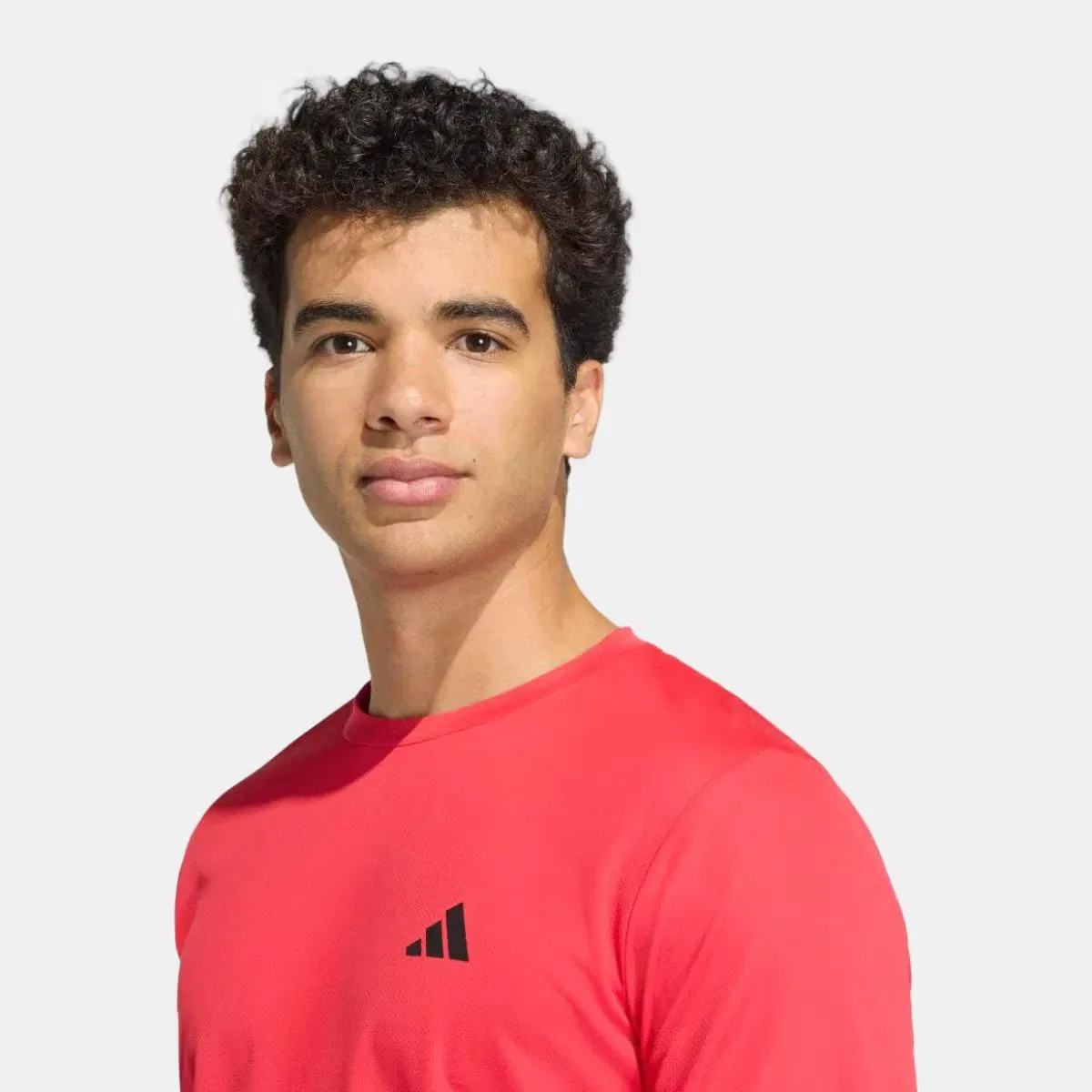 Мужская футболка с принтом Workout Essentials adidas, Красный — фото 4