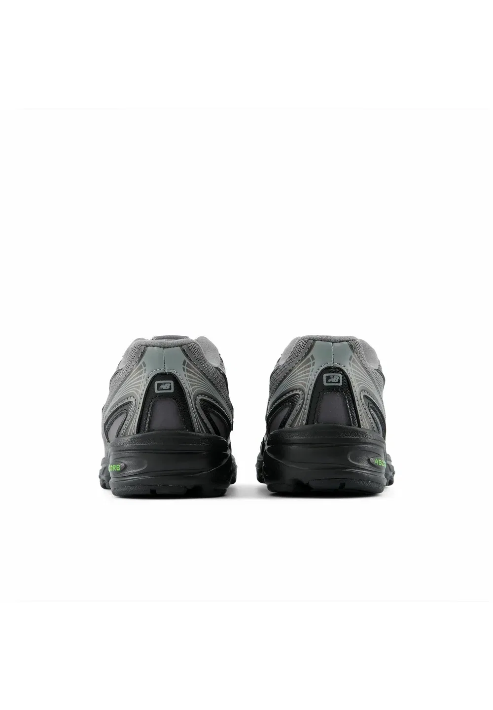 740 - тренеры New Balance, Black Metallic Alkaline Green — фото 3