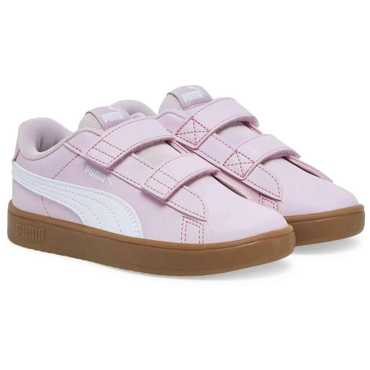 Детские кроссовки для девочек Puma 394253-18, Rosa — фото 2
