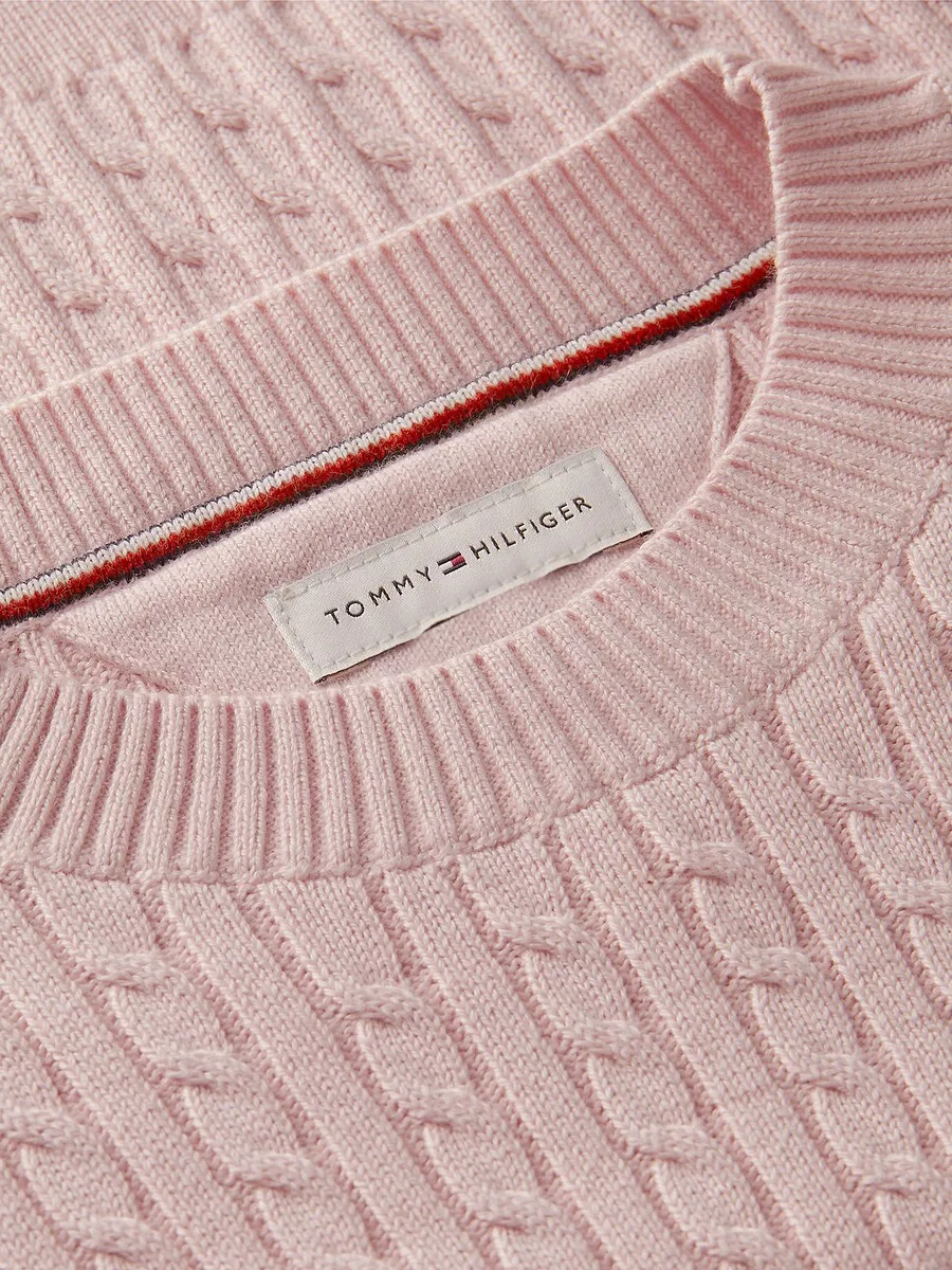 Свитер TOMMY HILFIGER цвета розы — фото 4