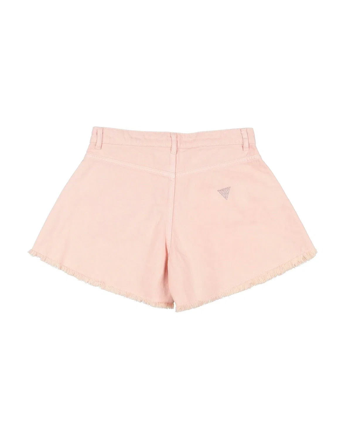 Детские джинсовые шорты для девочек с вышивкой Guess, Light Pink — фото 2