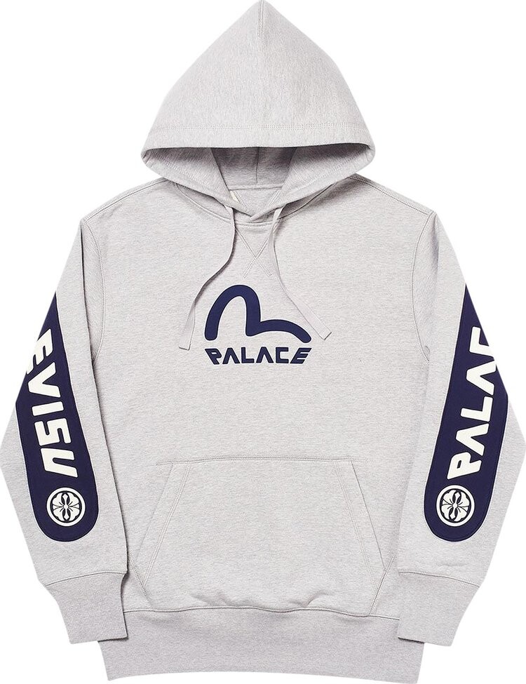 

Толстовка Palace x Evisu Hood 'Grey', серый