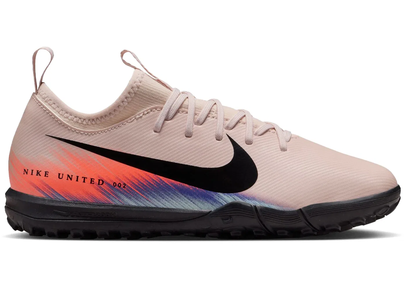 Детские кроссовки для футбола с принтом Nike Zoom Mercurial Vapor 16 Academy TF Nike, Silt Red/Racer Blue