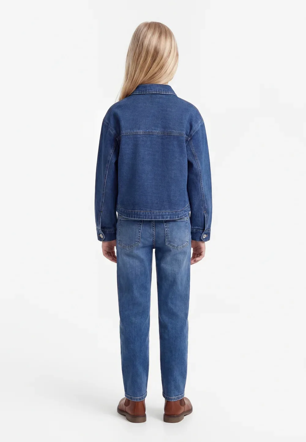 Koglara - джинсовая куртка Only Girls, Medium Blue Denim — фото 2
