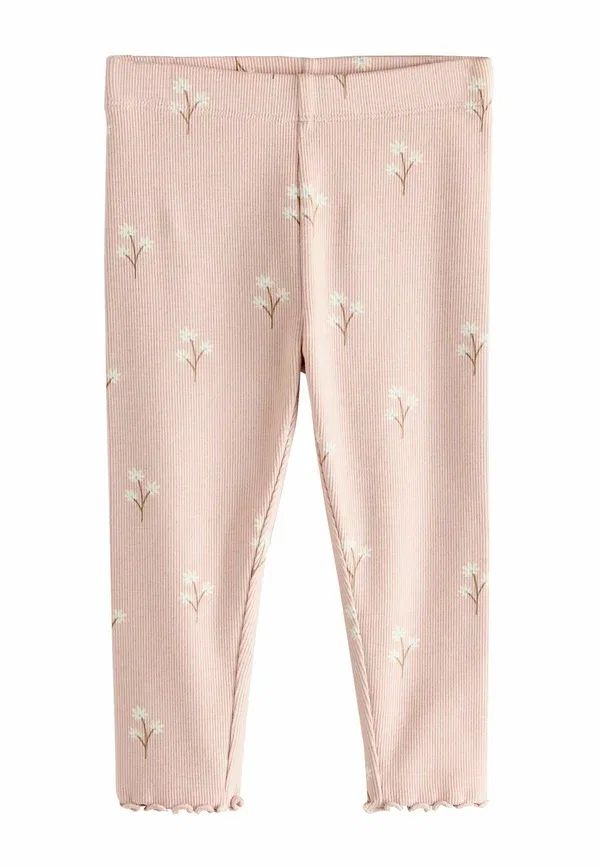 Леггинсы с флоральным принтом Leggings - trousers Next, pale pink ditsy floral, бледно-розовый — фото 4