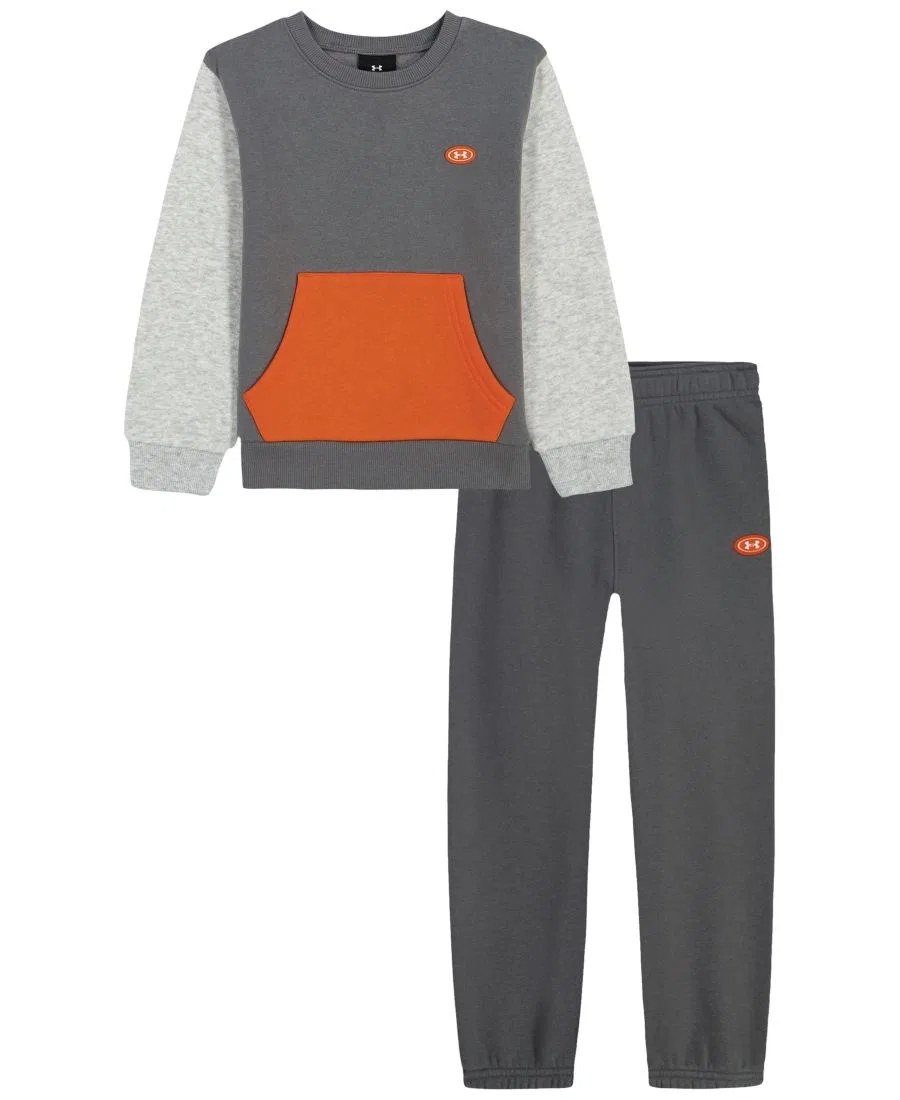 Комплект из свитшота и брюк с капюшоном Under Armour, Gray
