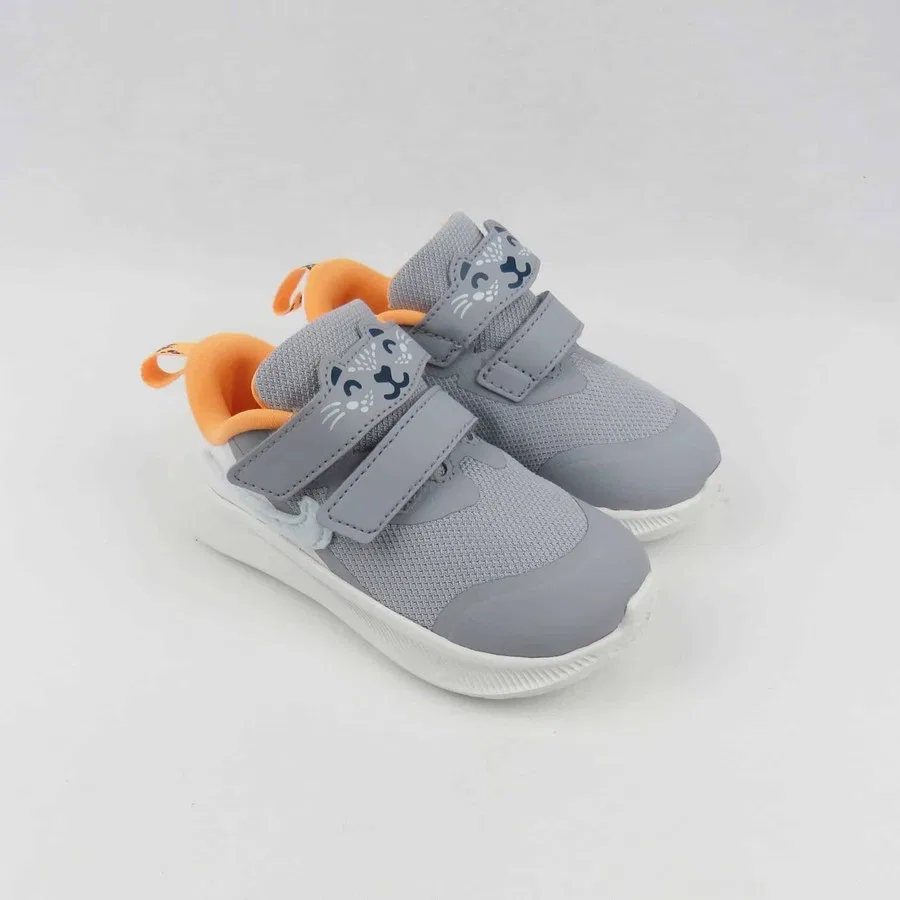 Детские кроссовки с принтом Star Runner 3 Lil Nike, Серый