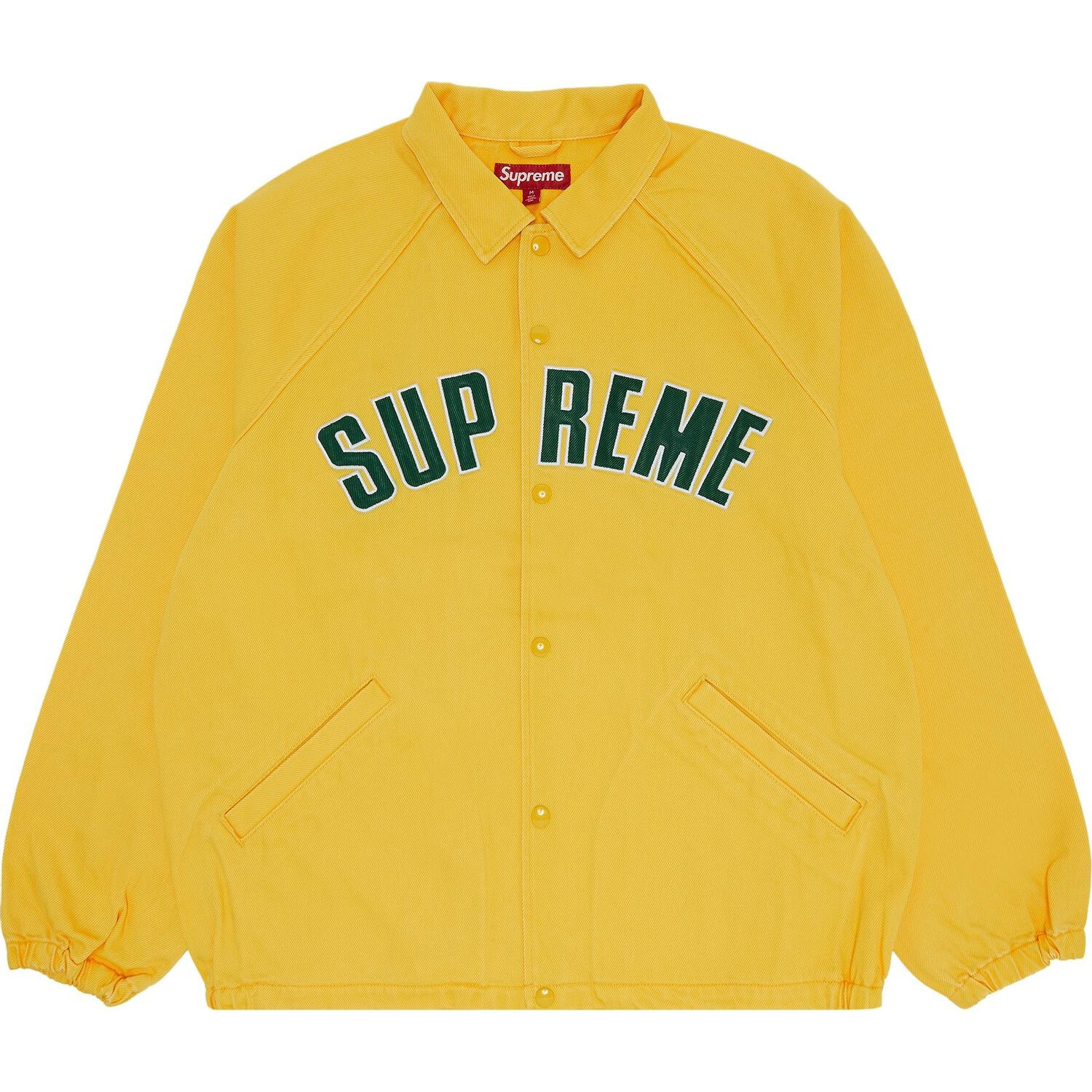 

Куртка Supreme Arc Denim Coaches, желтый