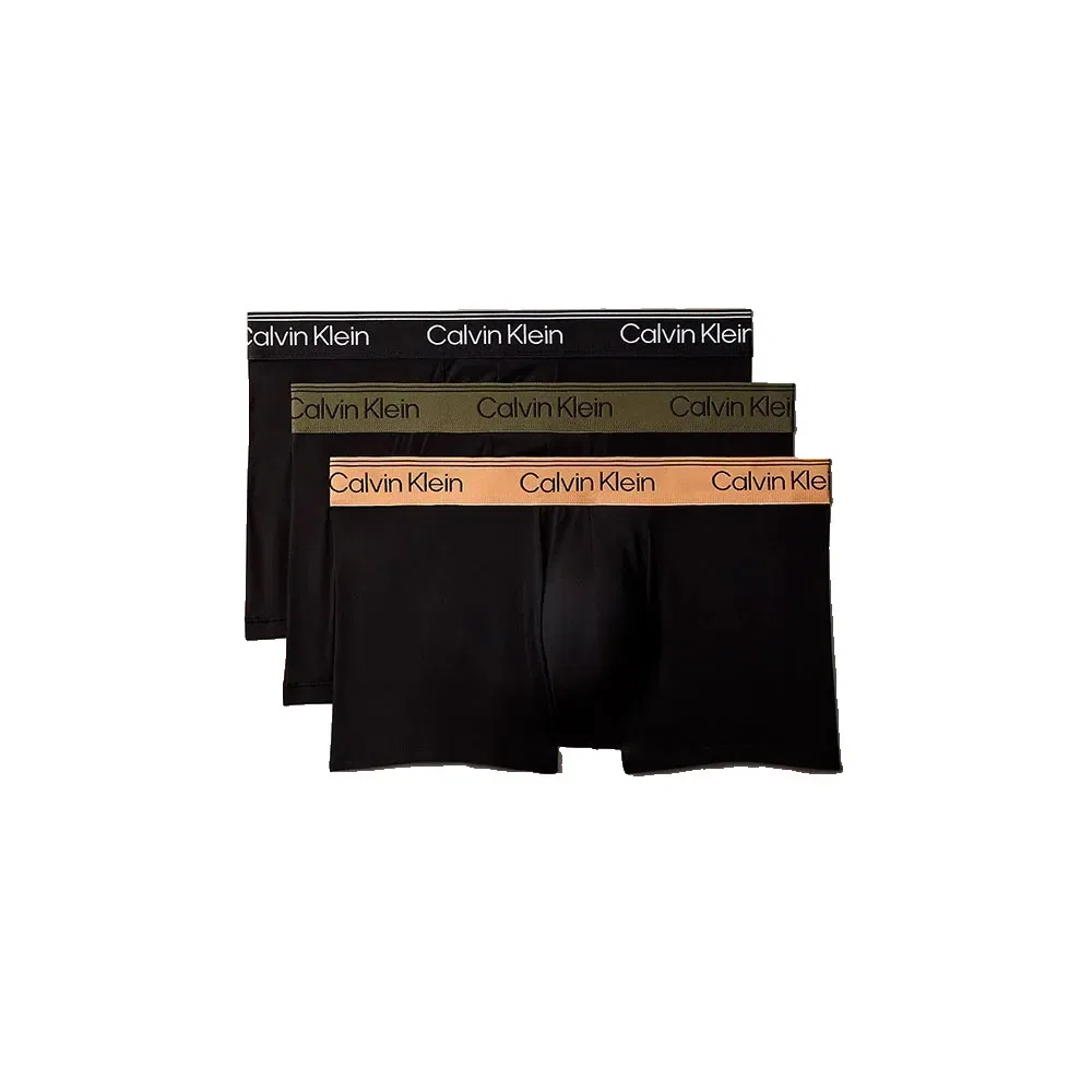 Мужские боксеры с заниженной посадкой Calvin klein, Black