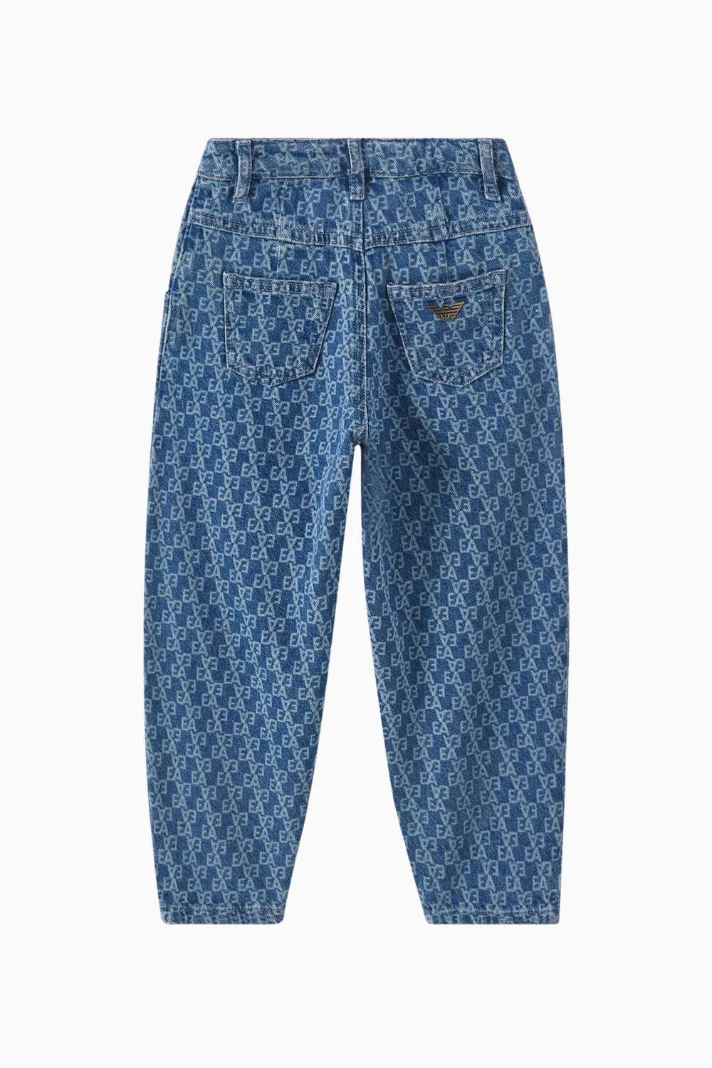 Джинсы хлопковые Logo Denim Emporio Armani — фото 2