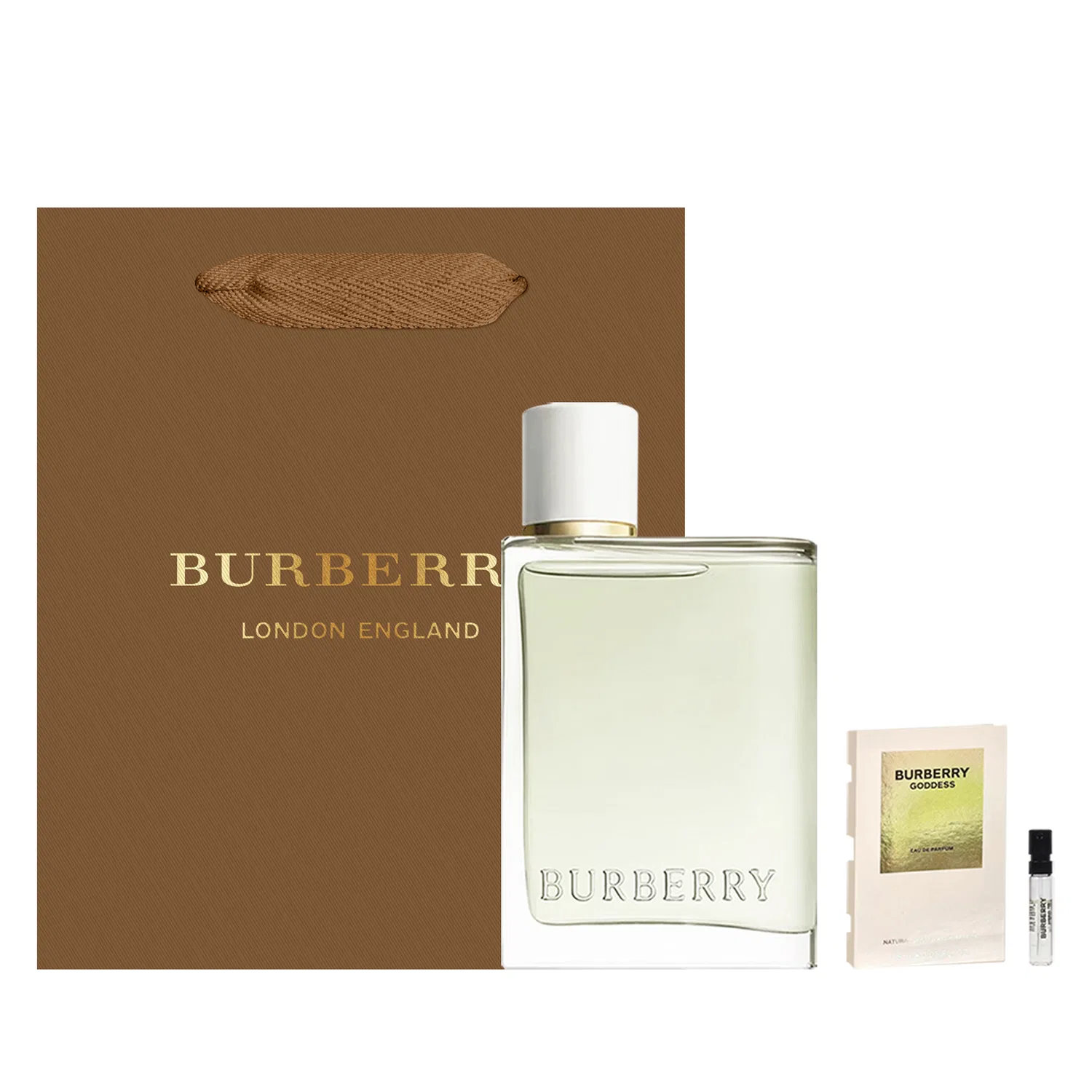 Женский набор духов с сумкой Burberry, Fruity Perfume Shopping Bag Set, Burberry, Multicolor — фото 3