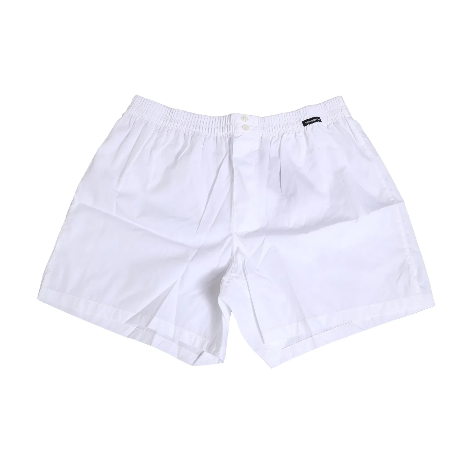 Мужские трусы-боксеры хлопковые с логотипом Dolce & Gabbana, White — фото 3