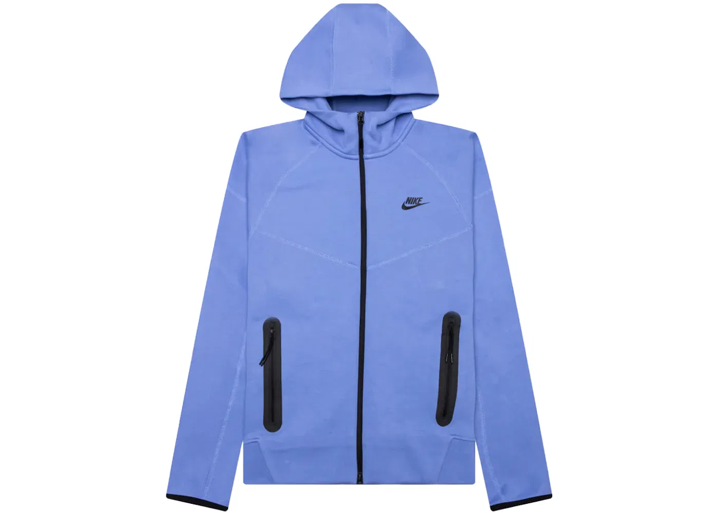 Мужская худи с принтом Tech Fleece Windrunner Nike, Polar/Black