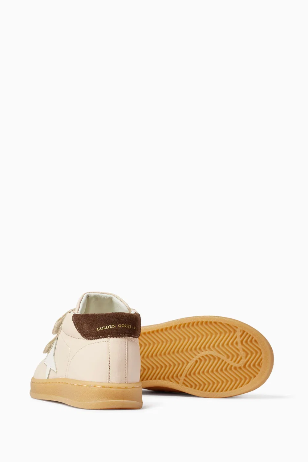 Кроссовки кожаные June Ball Star GOLDEN GOOSE — фото 3