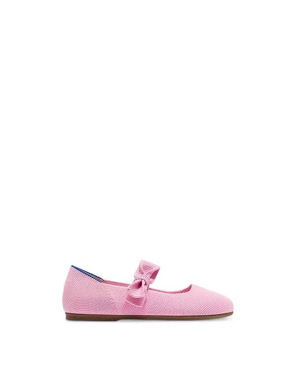 Детские балетки для девочек с бантиком The Kids Tux Bow Mary Janes Rothy's, Tutu — фото 2