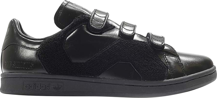 Кроссовки Adidas Raf Simons x Stan Smith Comfort Badge 'Core Black', черный - фото