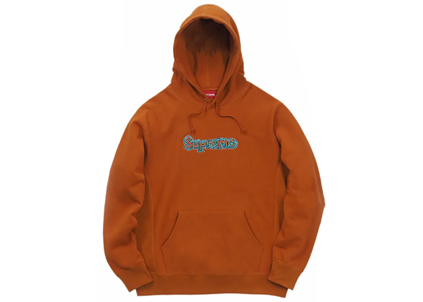 Мужская худи с принтом Gonz Logo Supreme, Copper