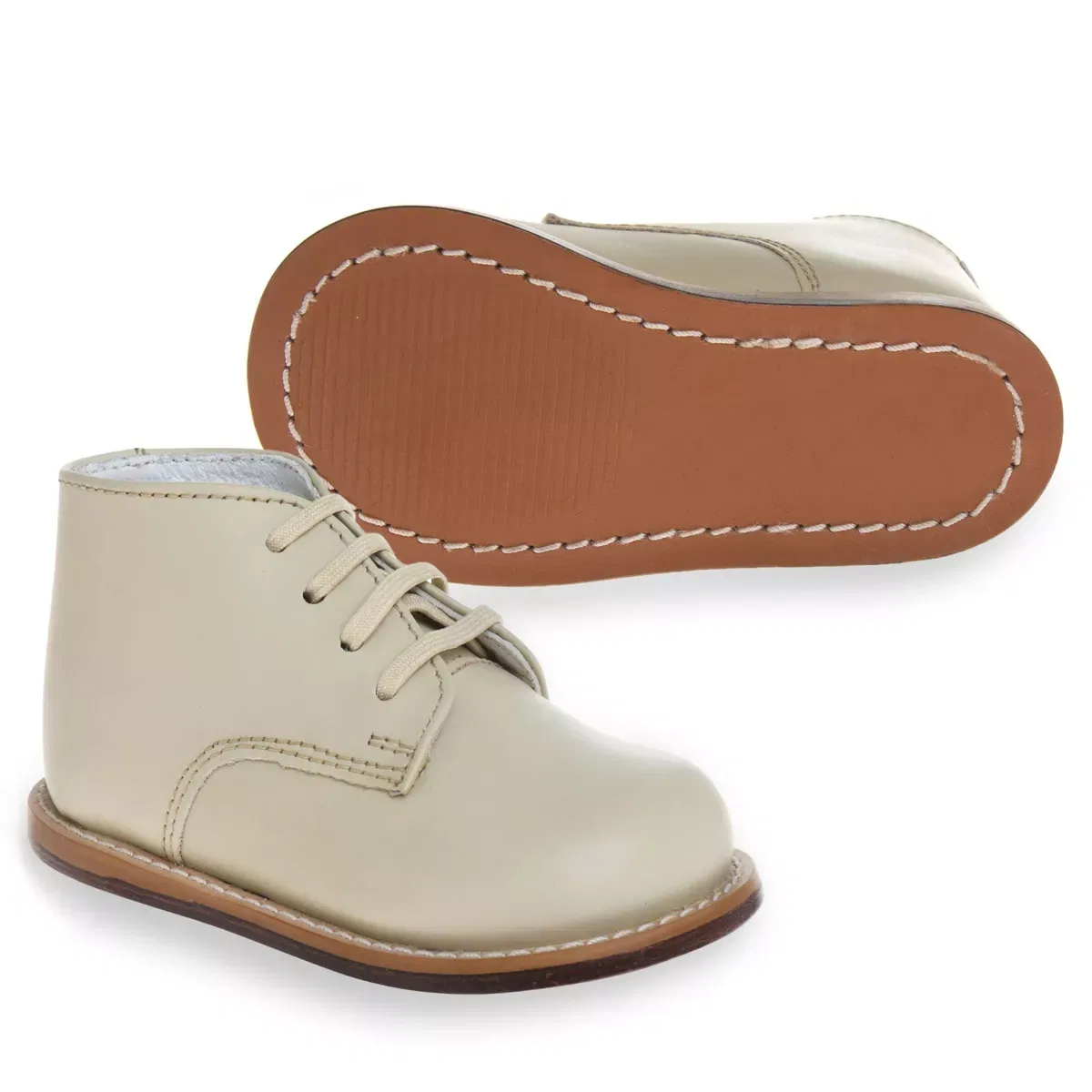 Детские ботинки для мальчиков кожаные Josmo Shoes, Beige — фото 2