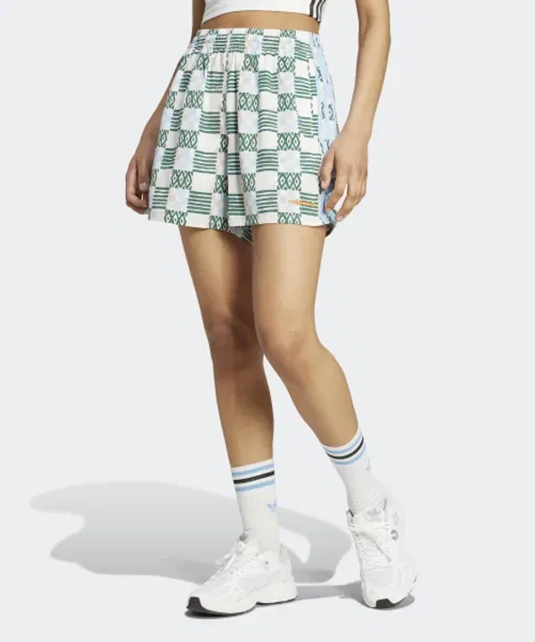 Шорты удлиненные 80s, Adidas, зеленый