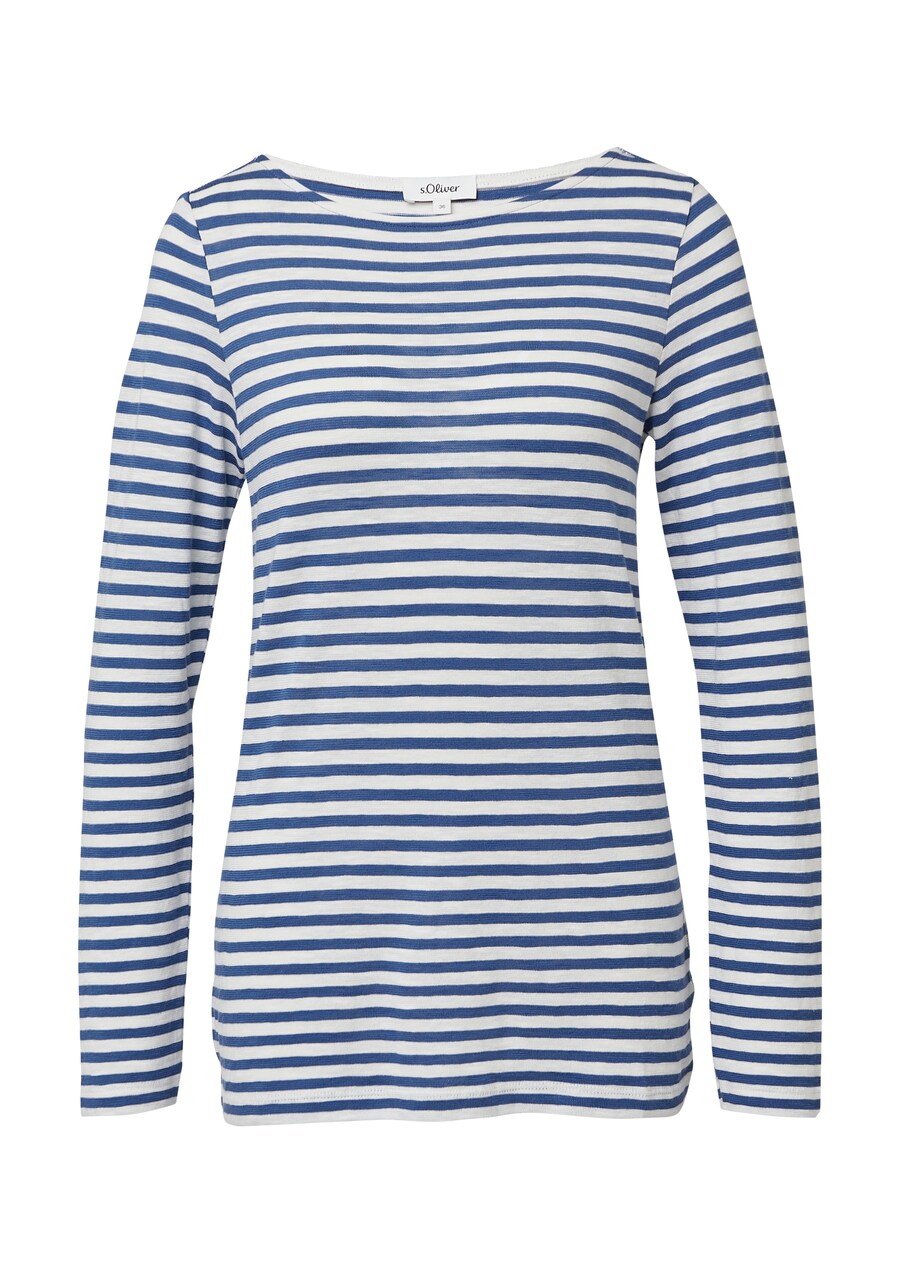 

Лонгслив s.Oliver, Indigo/White