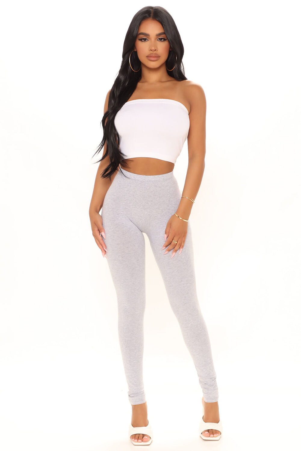

Леггинсы Fashion Nova 61611, серый