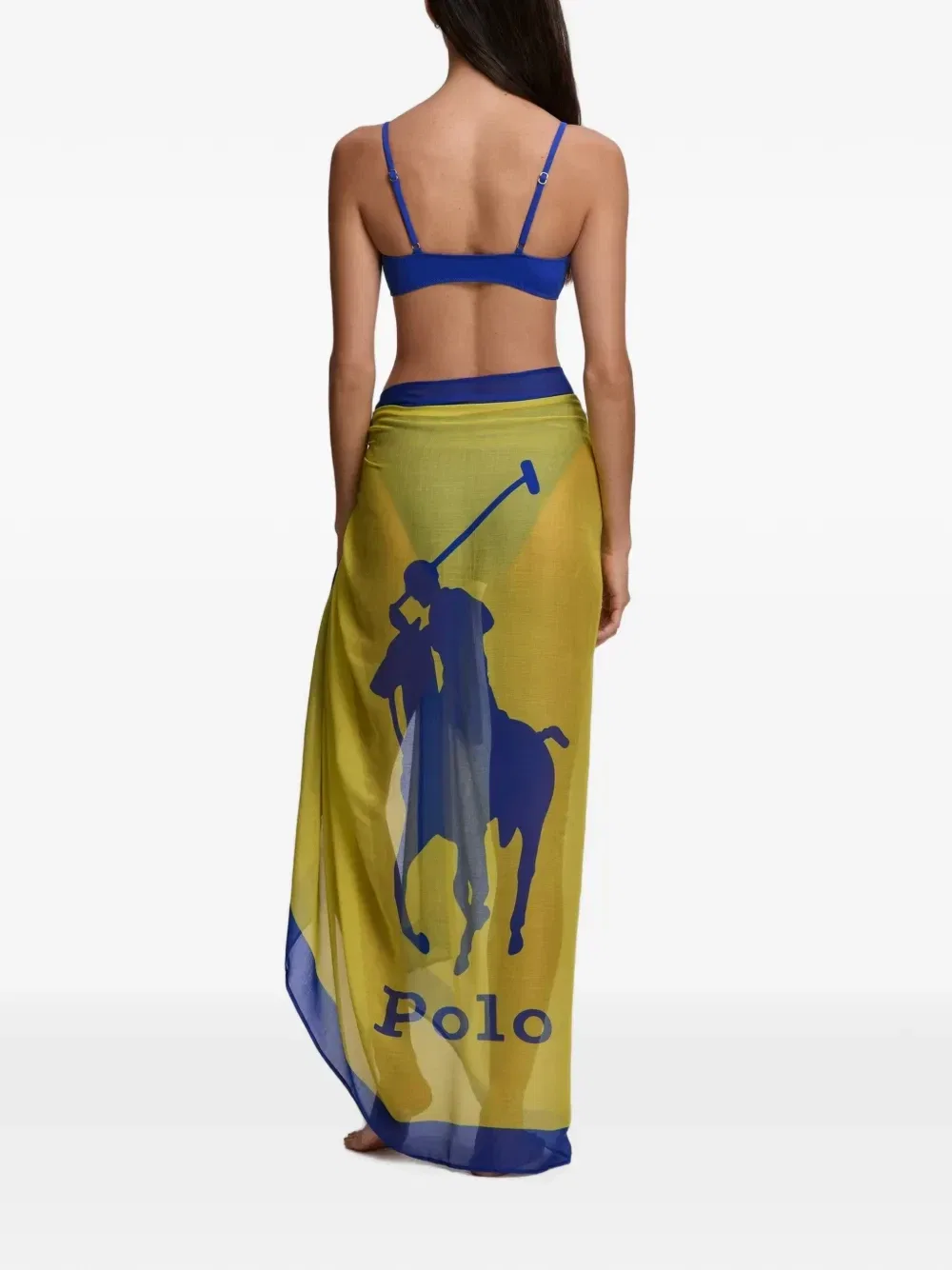 Парео Pony Polo Ralph Lauren, желтый — фото 3