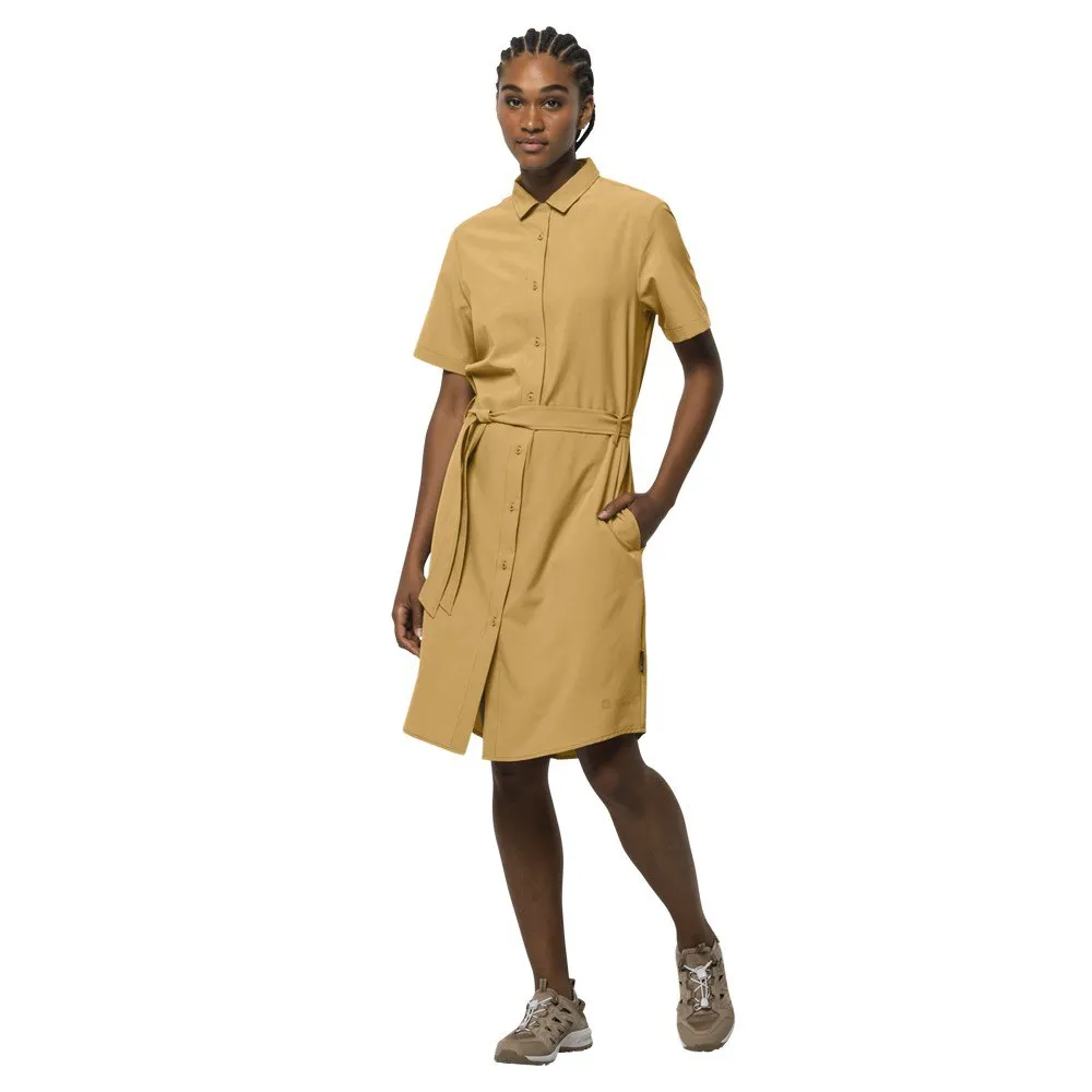 

Платье Jack Wolfskin Holiday Midi, желтый