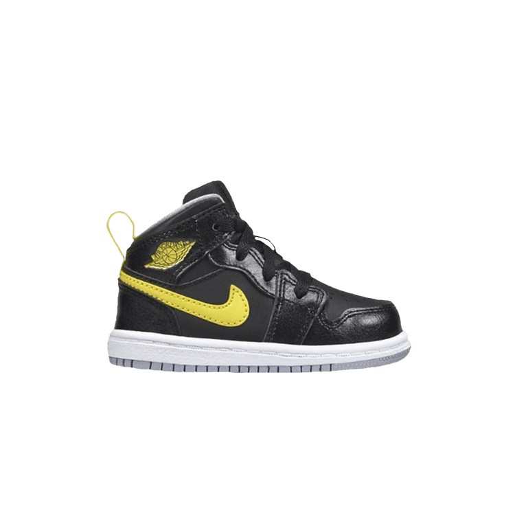 

Кроссовки Air Jordan Air Jordan 1 Mid BT 'Vibrant Yellow', черный