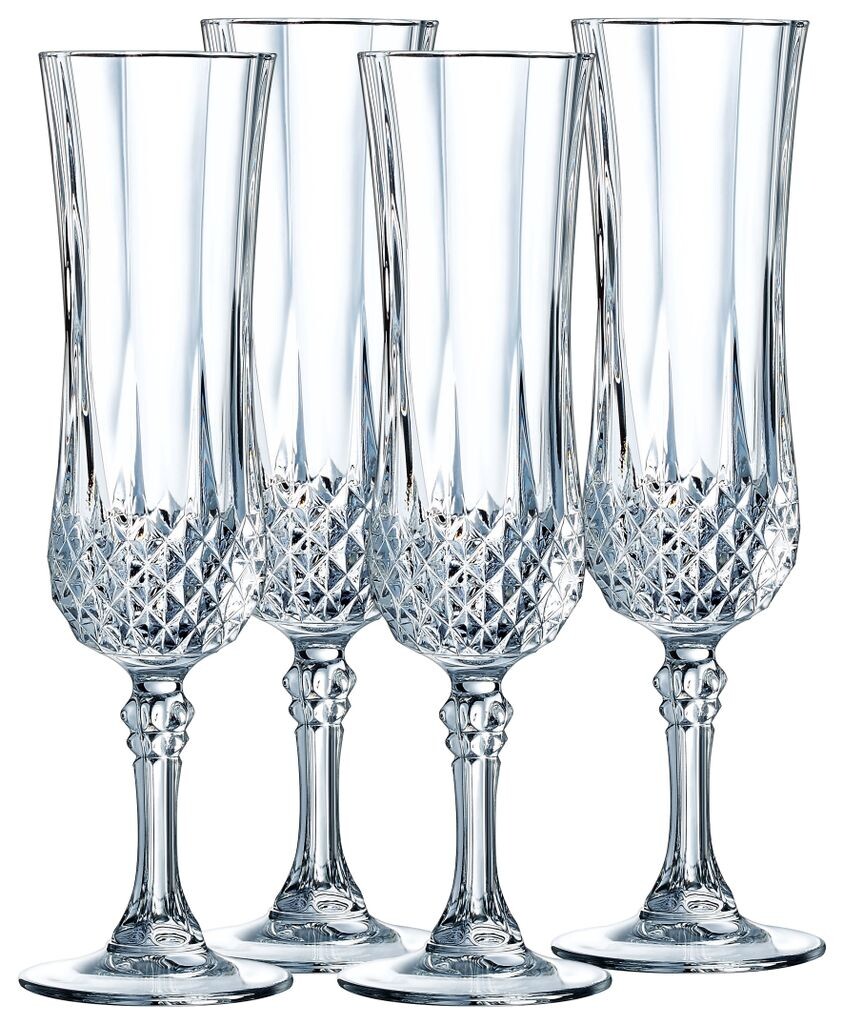 

CreaTable, 31331, Longchamp Eclat Прозрачный, бокал для шампанского, 4 предмета, стекло