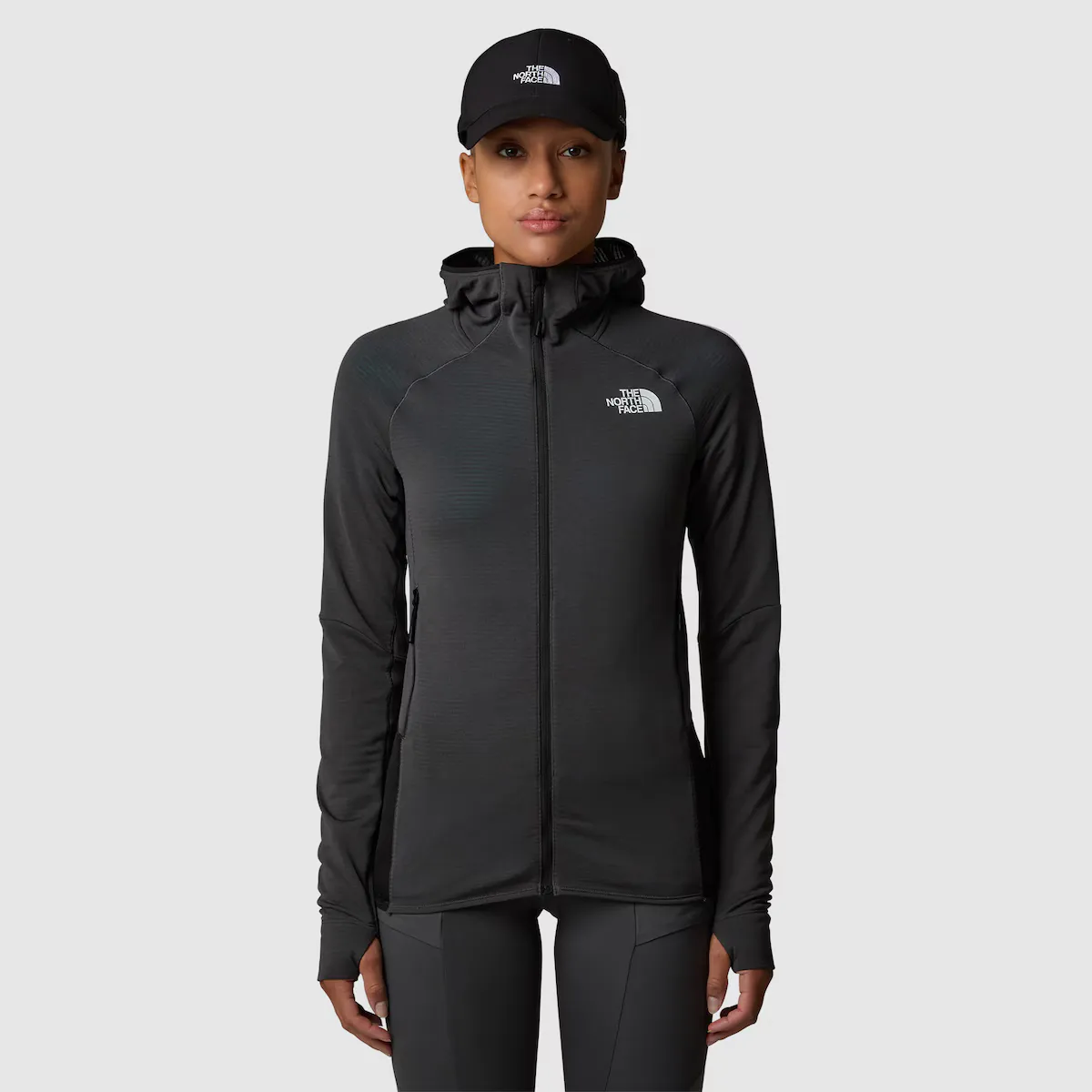 

Женская куртка Polartec Power Grid Bolt от The North Face, черный