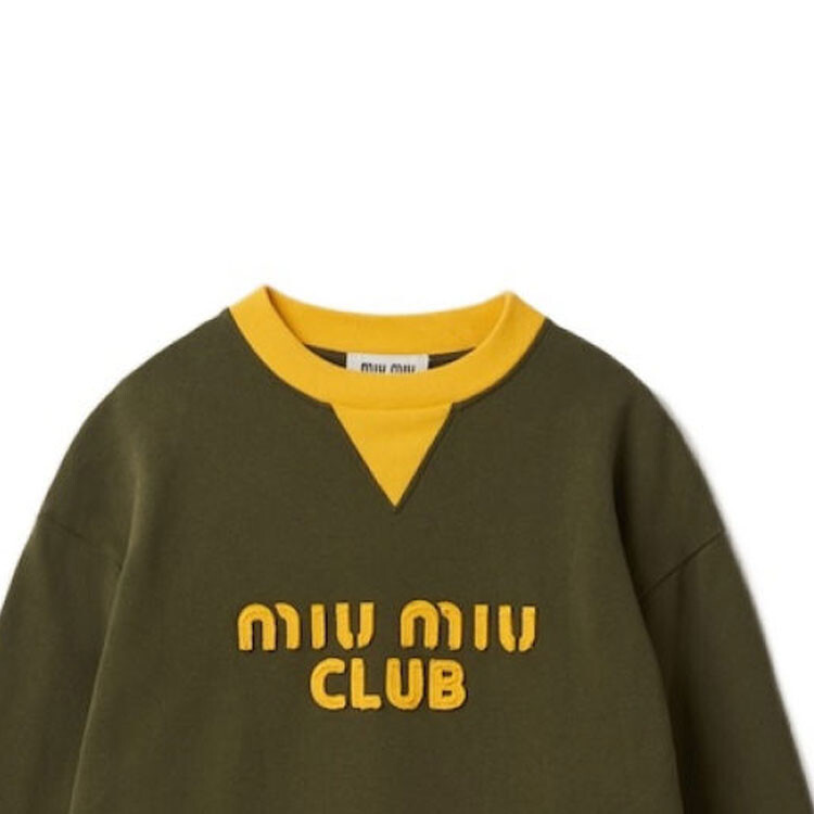 Толстовка женская Miu Miu, камуфляжный — фото 4