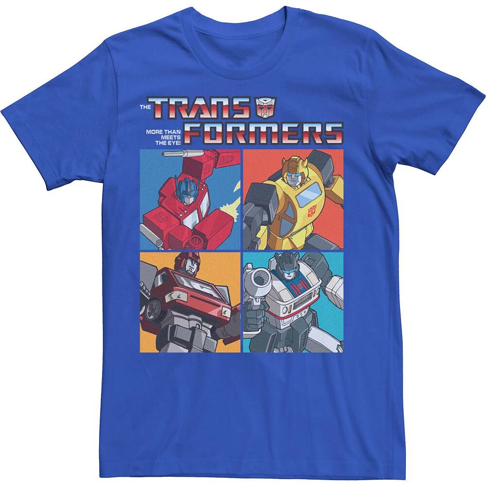 

Мужская футболка Transformers Autobots Box Up Licensed Character, цвет Royal