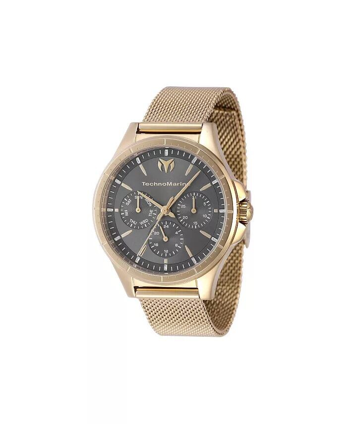 

Женские часы TM-822052 MoonSun Кварцевый хронограф Угольный TechnoMarine, черный