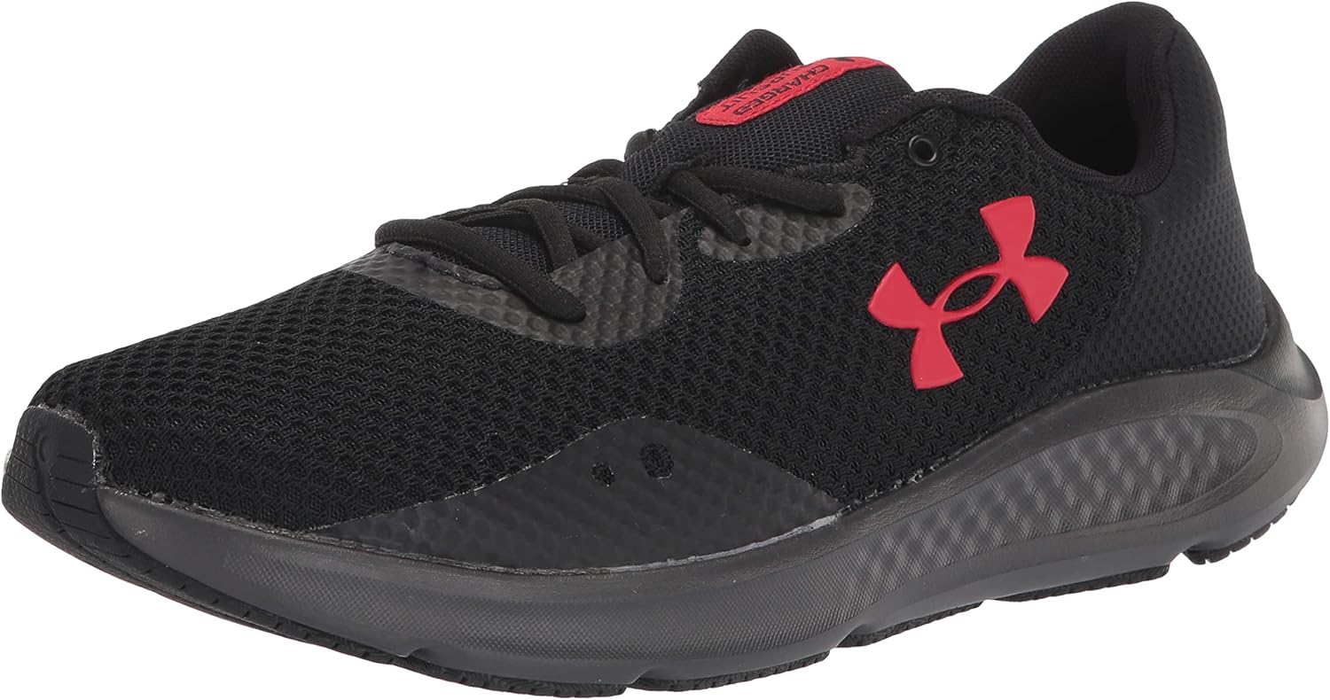 

Беговые кроссовки для мужчин Under Armour Charged Pursuit 3, черный/красный