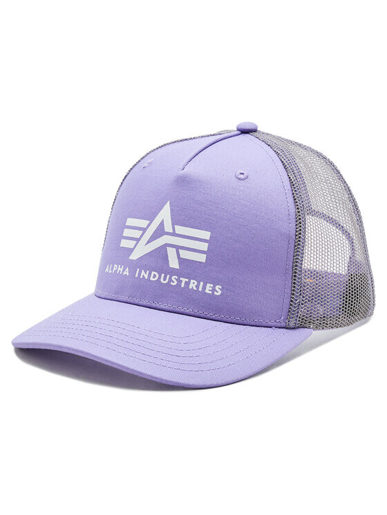 

Кепка Alpha Industries, фиолетовый