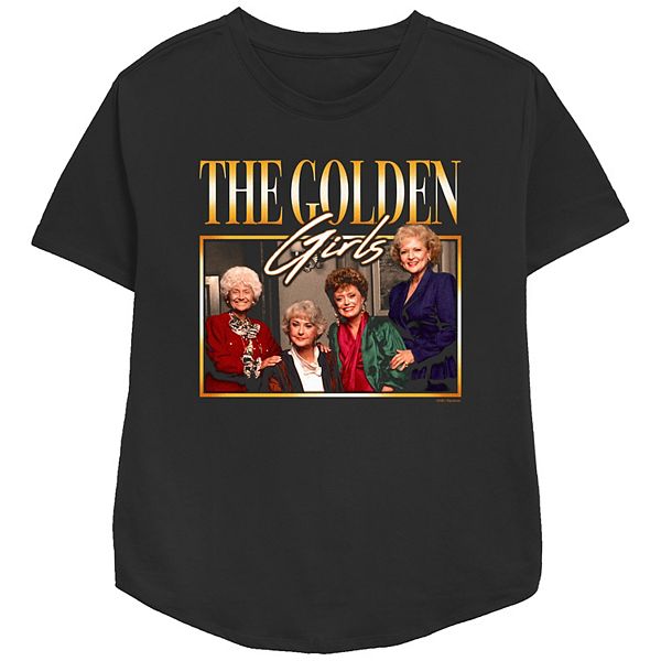 

Женская футболка с классическим портретом Golden Girls Licensed Character