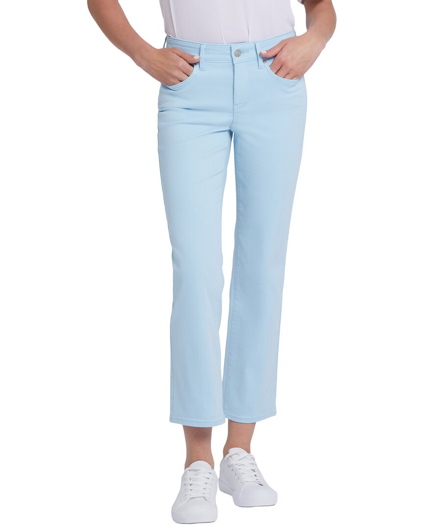 

Джинсы NYDJ Petite Marilyn Aquatic Ankle Crop Nydj, синий